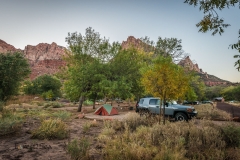 Zion Tent Camping