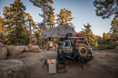 Our camp setup the second night